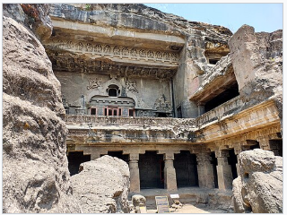 Ellora Cave No. 10 facade